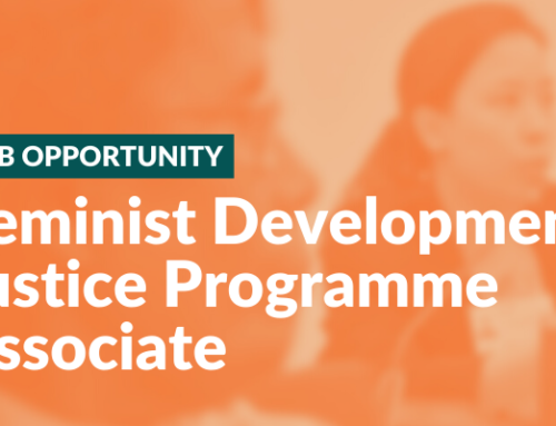 Vacancy Call for Feminist Development Justice Programme Associate