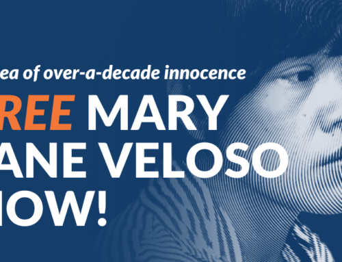 A plea of over-a-decade innocence: Free Mary Jane Veloso now!