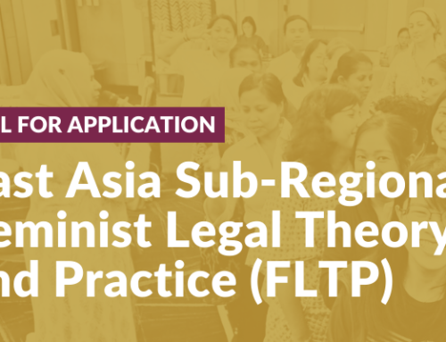 East Asia Sub-Regional Feminist Legal Theory and Practice (FLTP) 