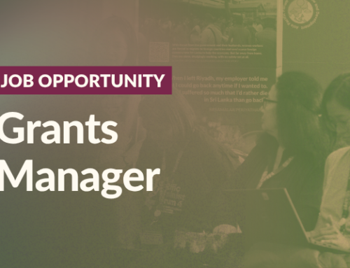 Vacancy Call : Grants Manager