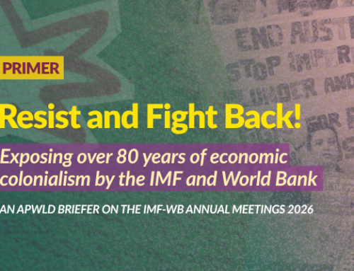 Resist and Fight Back! Exposing over 80 years of economic colonialism by the IMF and World Bank
