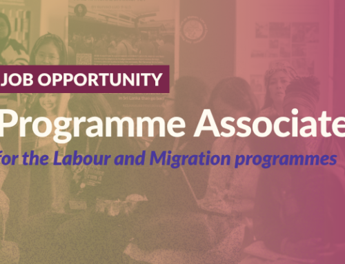 Vacancy Call: Programme Associate for the Labour & Migration Programmes