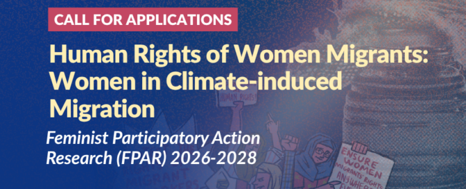 APWLD FPAR 2026-2028 on Women in Climate-induced Migration