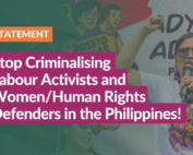 APWLD Statement: Stop Criminalising Labour Activists and Women/Human Rights Defenders in the Philippines!